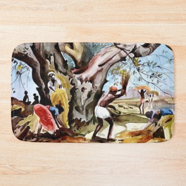 Item preview, Painting Design Of farm workers in a village  designed and sold by VIVEK KUMAR RAI.