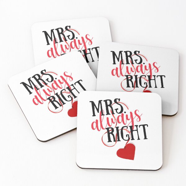 Item preview, Mrs. right funny valentine 2022 gift for her designed and sold by reka88.