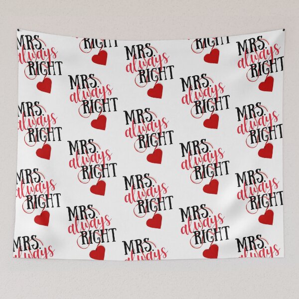 Item preview, Mrs. right funny valentine 2022 gift for her designed and sold by reka88.
