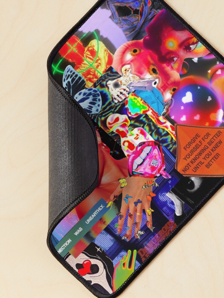 Thumbnail 2 of 5, Mouse Pad, Ultraviolet designed and sold by bayleafy.
