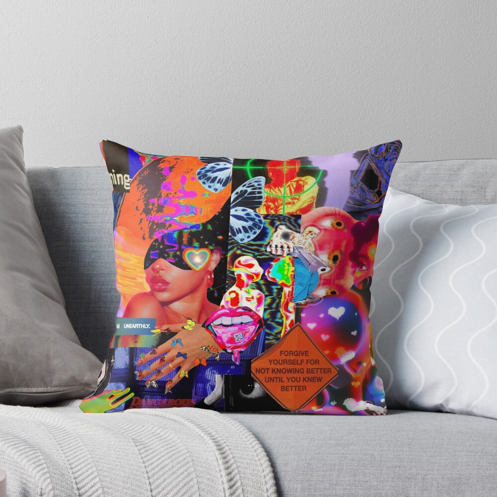 Item preview, Throw Pillow designed and sold by bayleafy.