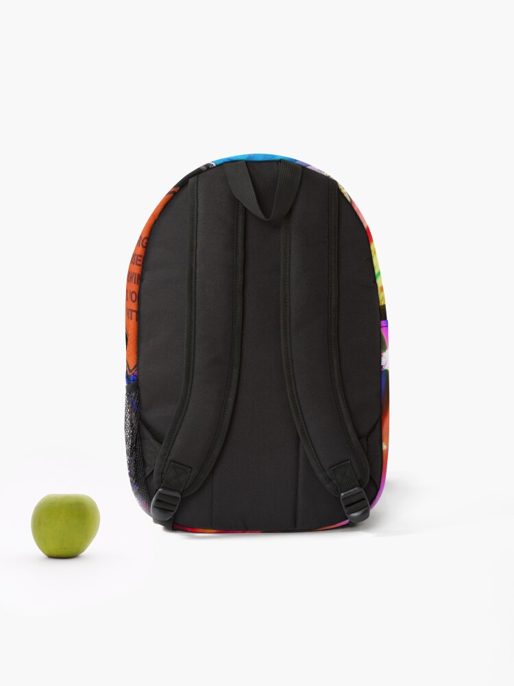 Thumbnail 2 of 3, Backpack, Ultraviolet designed and sold by bayleafy.