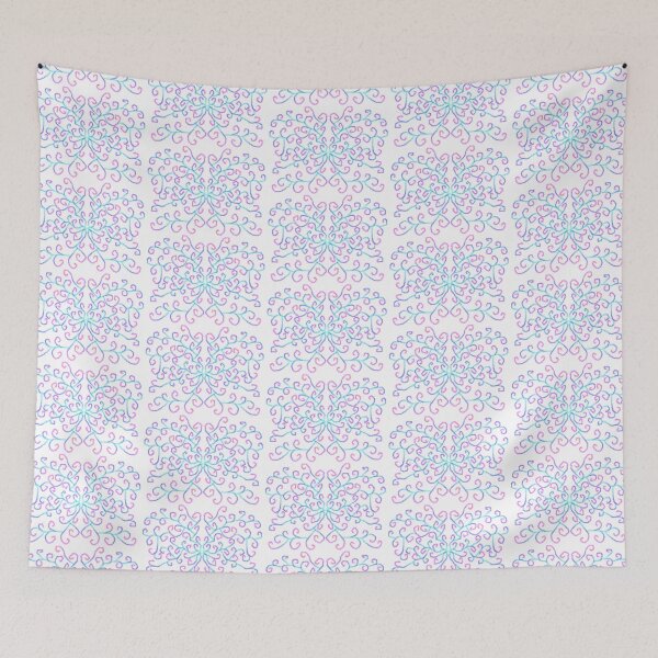 Item preview, multicolored swirly mirror pattern designed and sold by Cora Gregory.