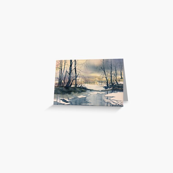 Meltwater - Skipwith Common Greeting Card
