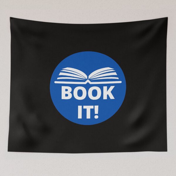 Item preview, Book It! Pizza Hut School Reading Program designed and sold by ExcitedMood.