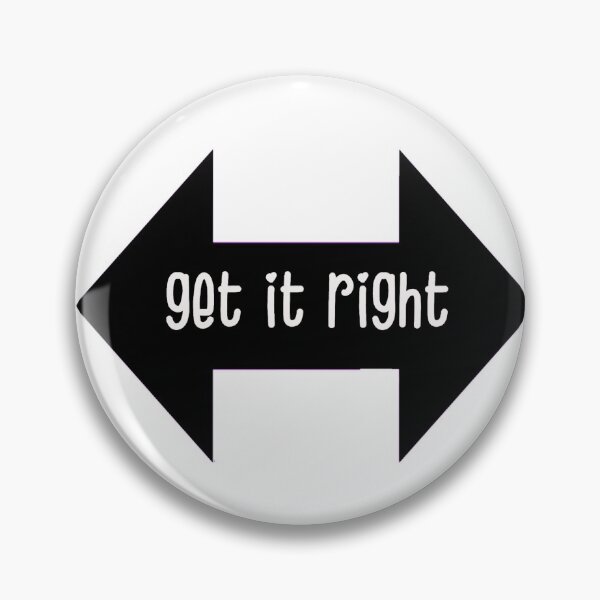 Item preview, get it right designed and sold by Rytespot.