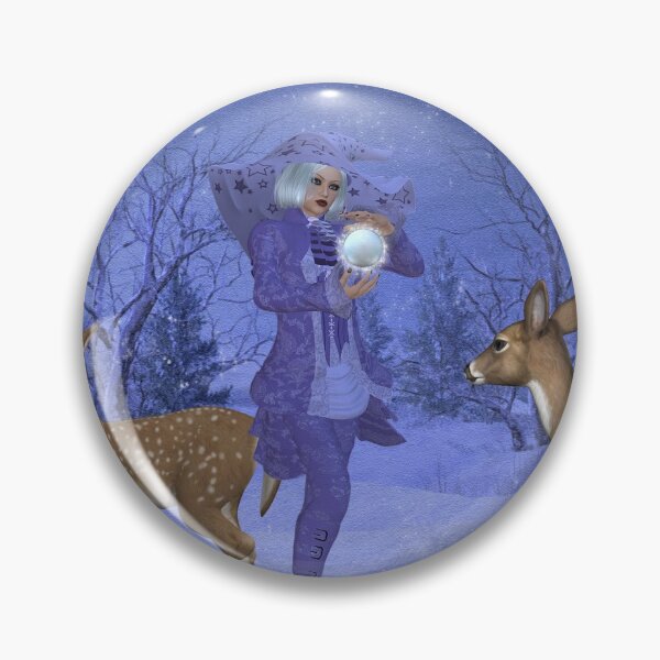Item preview, Snow Witch, fantasy art designed and sold by LoneAngel.