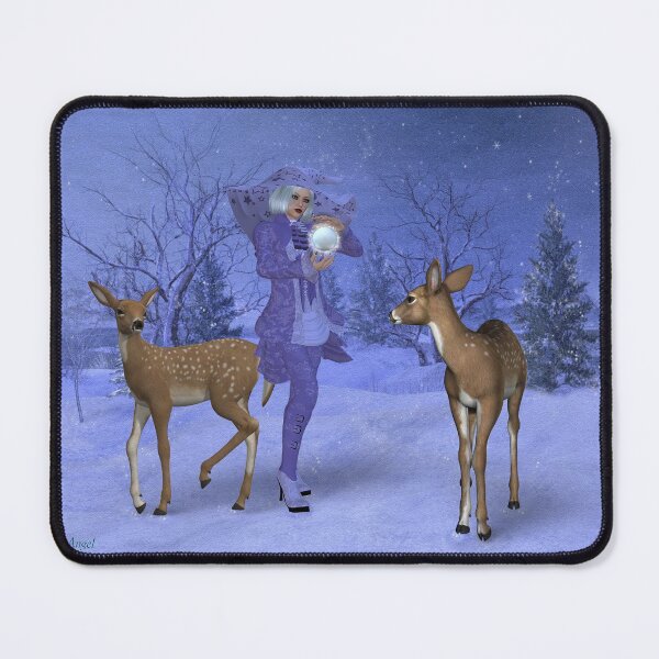 Item preview, Snow Witch, fantasy art designed and sold by LoneAngel.