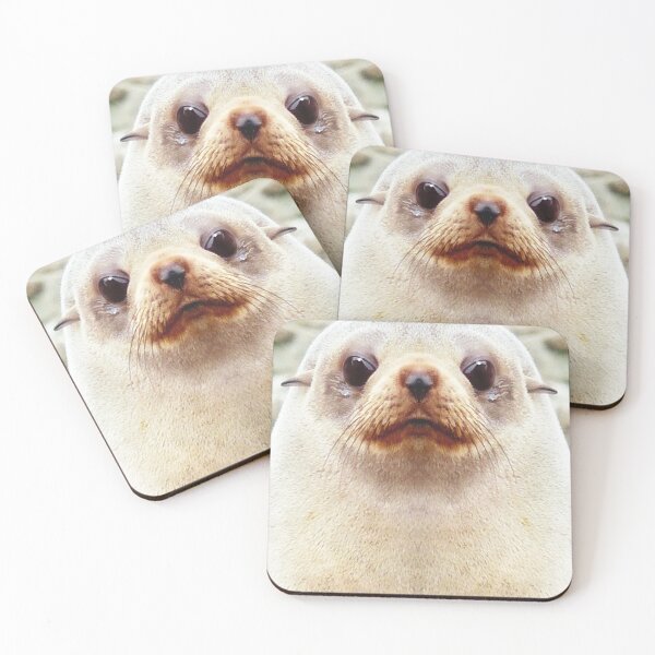 Item preview, Seal Mouth Mask Cute Animal Smile  Funny Kawaii designed and sold by ShumShumShop.