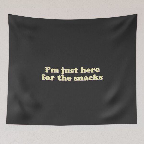 Item preview, I'm just here for the snacks designed and sold by uncommonoath.