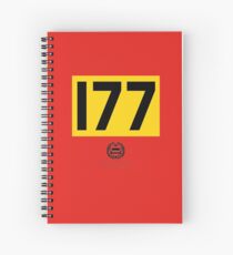 Rallye Monte-Carlo Mini Cooper S - 177 Spiral Notebook