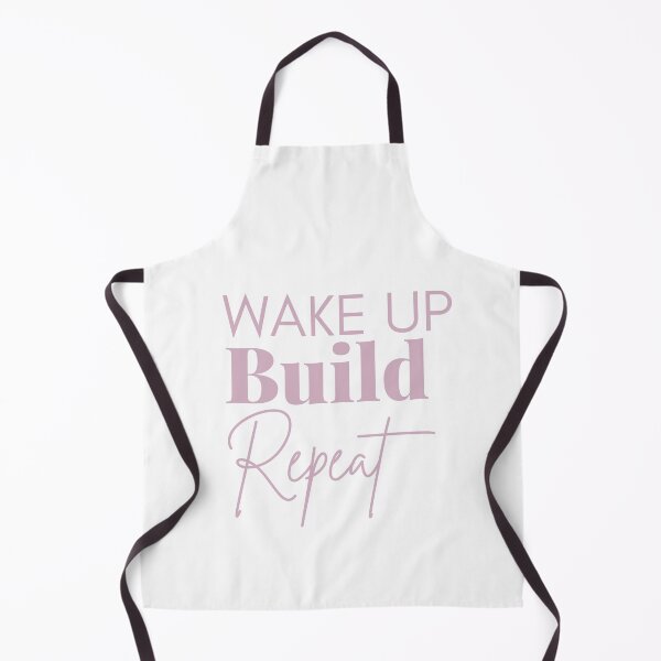 Item preview, WAKE UP Build Repeat designed and sold by successmom.