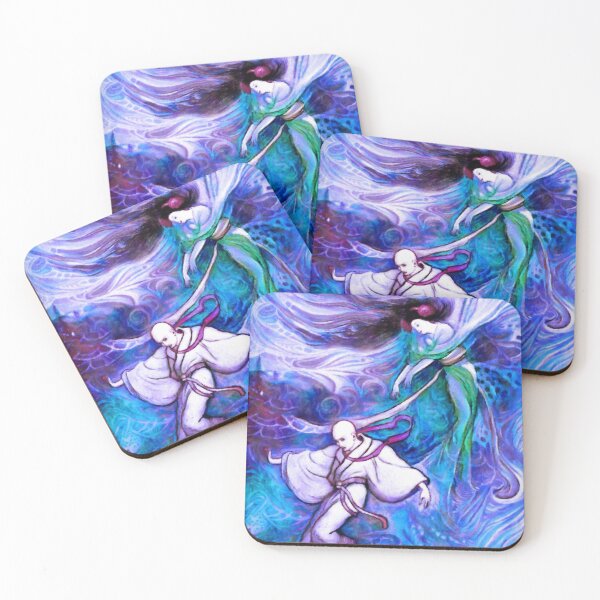 Item preview, Green Willow Japanese Fairy Tale Fantasy Art designed and sold by Susan Maxwell Schmidt.
