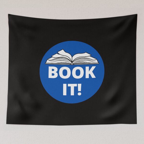 Item preview, Book It! Pizza Hut School Reading Program designed and sold by ExcitedMood.