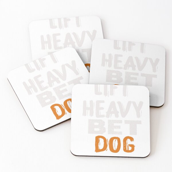 Item preview, Lift Heavy Pet Dogs Gym for Weightlifters designed and sold by designreb.
