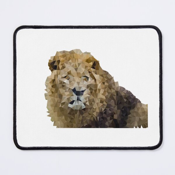 Item preview, Low poly lion head design designed and sold by philbraxton.