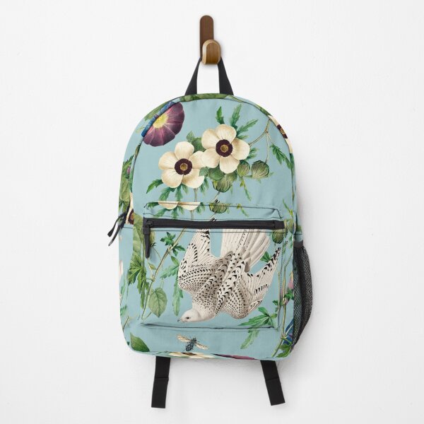 Item preview, Gyrfalcon Botanical in Eggshell Blue designed and sold by Trish Dish.