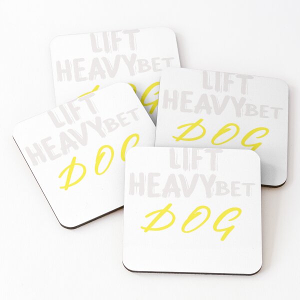 Item preview, Lift Heavy Pet Dogs Gym for Weightlifters designed and sold by designreb.