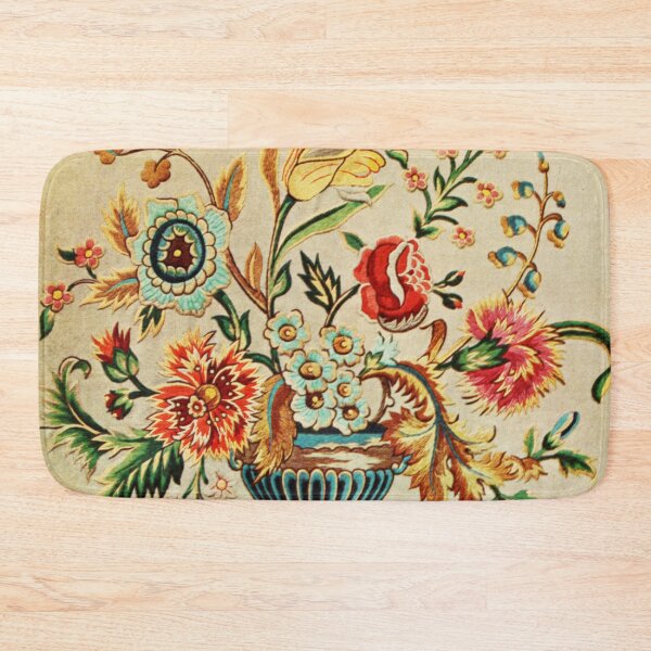 Item preview, Crewel Still Life Antique Elizabethan Vector Painting designed and sold by Vicky Brago-Mitchell®.