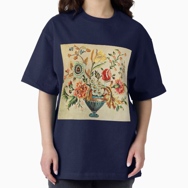 Item preview, Crewel Still Life Antique Elizabethan Vector Painting designed and sold by Vicky Brago-Mitchell®.