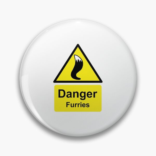 Item preview, Danger Furries (Yellow) designed and sold by ThatMooGuy.