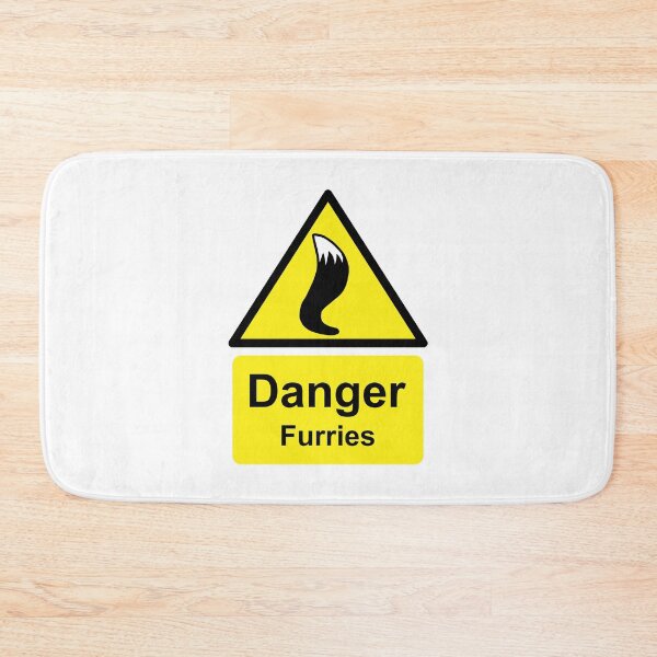 Item preview, Danger Furries (Yellow) designed and sold by ThatMooGuy.