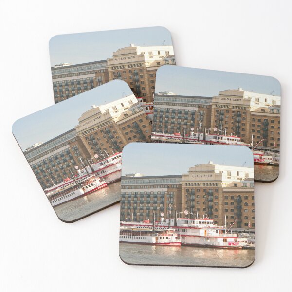 Item preview, Butlers Wharf and boats, London, England  designed and sold by FranWest.