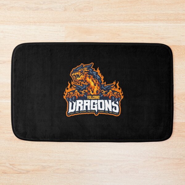Item preview, Fire Volcano Dragons Mascot designed and sold by AnimalLover4eva.