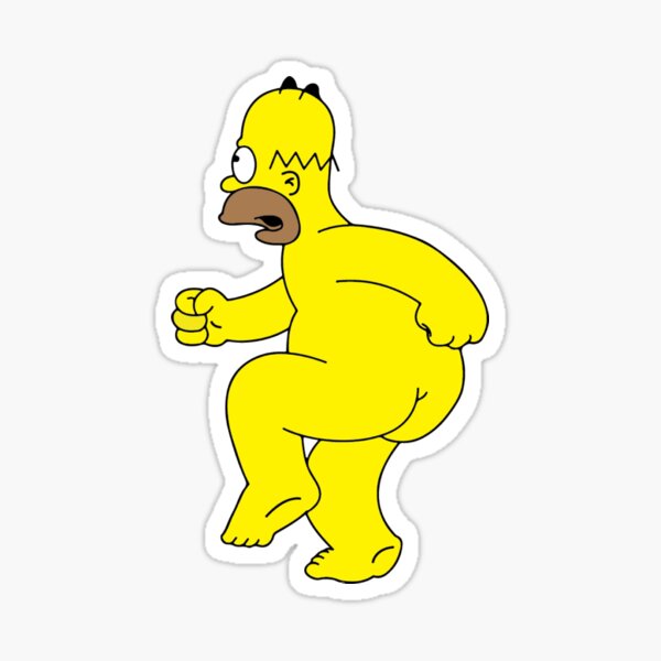 Naked Cartoons Stickers for Sale