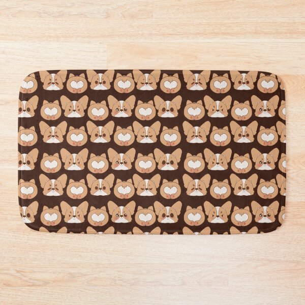 Item preview, Corgi Butt head Pattern designed and sold by Paintingpixel.