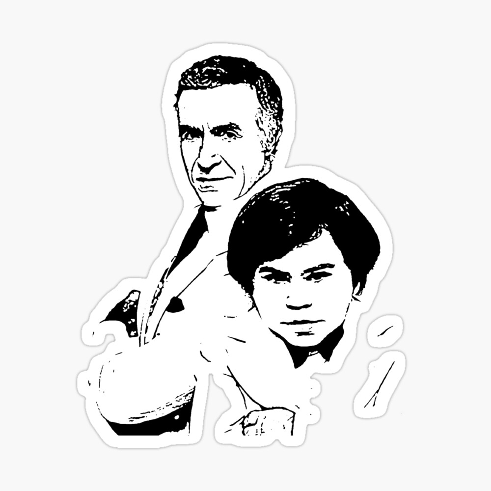 Fantasy Island Roarke And Tattoo Art Board Print By Webdango Redbubble