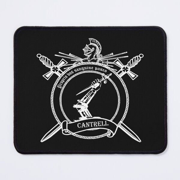 Item preview, Cantrell Surname family name last name motto crest designed and sold by BagTown Clans.