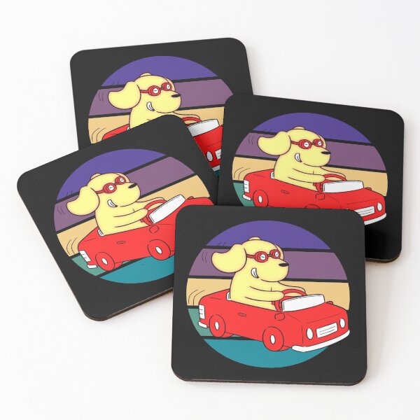 Item preview, Dog Driving a Car designed and sold by Einstein12345.