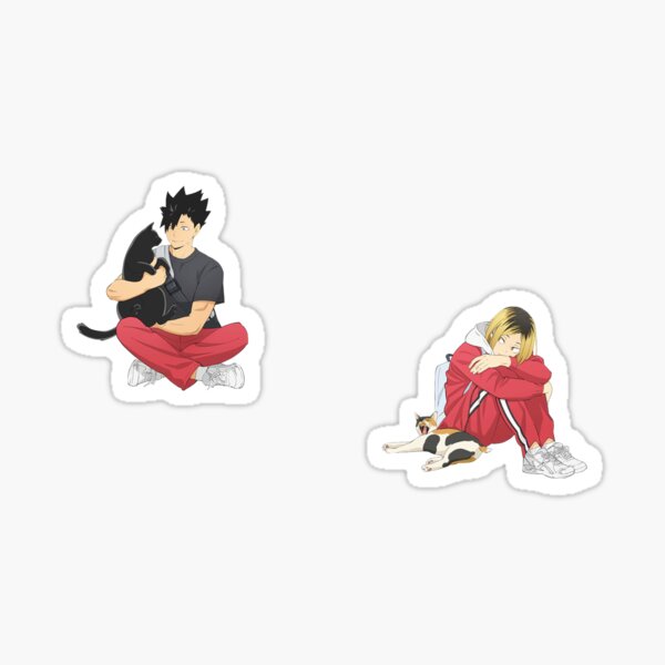 Haikyuu TO THE TOP Stickers - Daishou Suguru, Hoshiumi Kourai