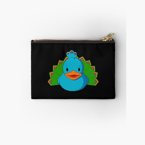Item preview, Peacock Rubber Duck designed and sold by Alisha Ober Designs.