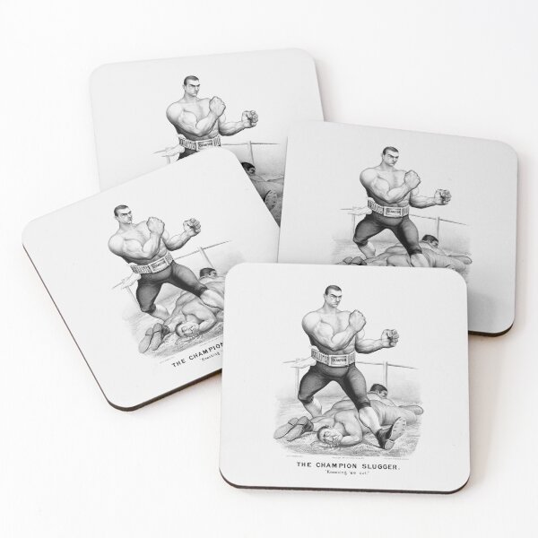 Item preview, The Champion Slugger - Knocking 'Em Out - Currier And Ives 1883 designed and sold by warishellstore.