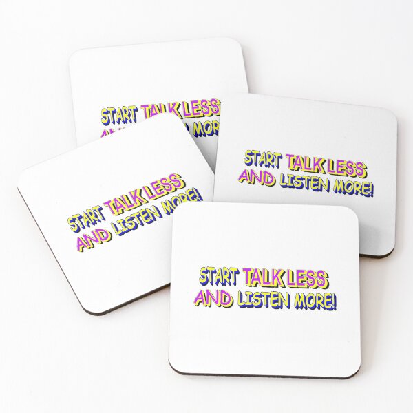 Item preview, Cute Expression Design "Talk Less". Buy Now designed and sold by Health And Fitness Posts e-Store.
