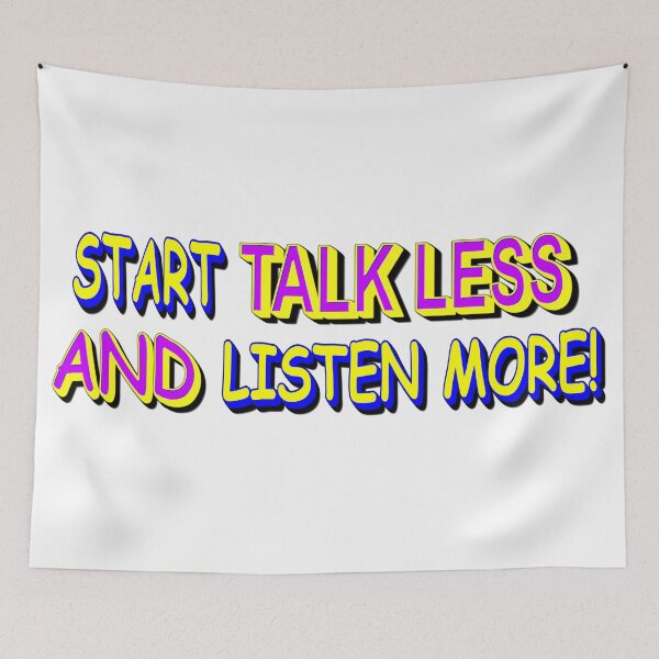 Item preview, Cute Expression Design "Talk Less". Buy Now designed and sold by Health And Fitness Posts e-Store.