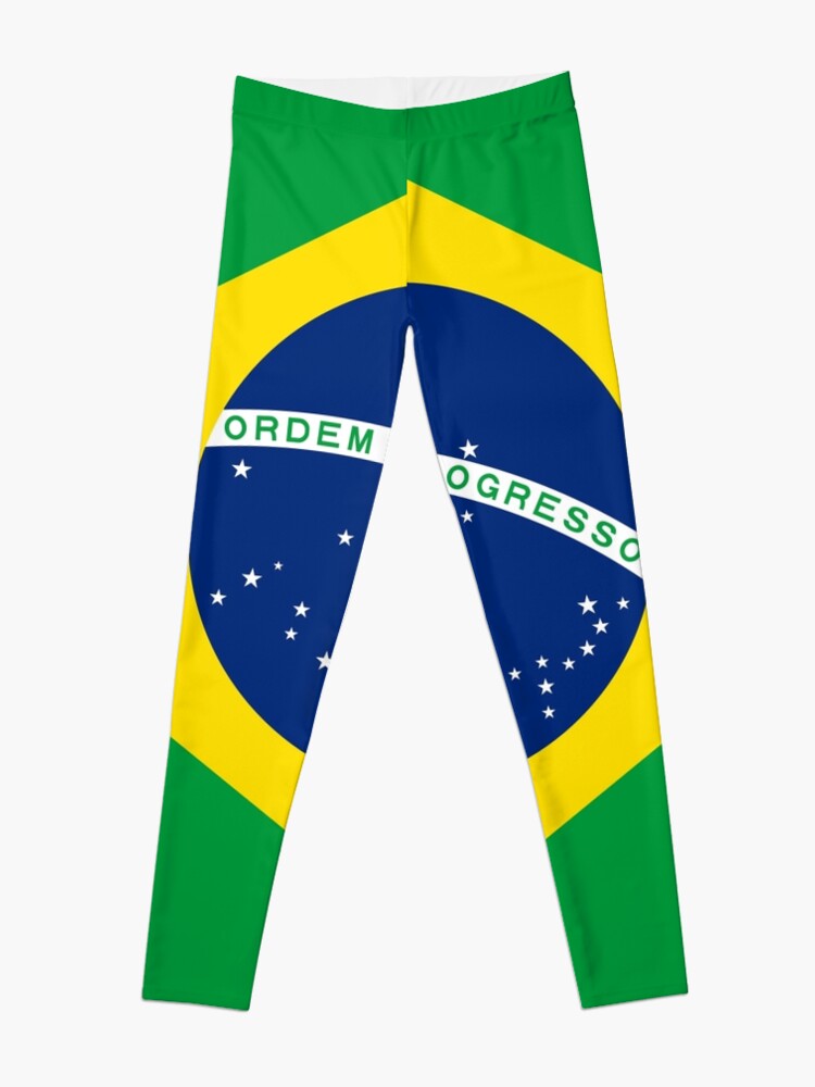 Flag of Brazil Leggings for Sale by Alma-Studio