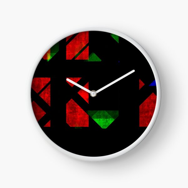 Abstract Time II Clock