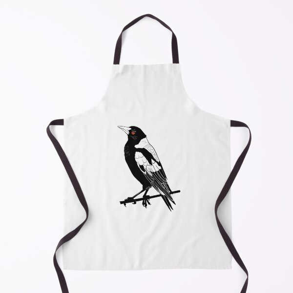 Item preview, Australian Magpie bird art designed and sold by smcewencote.