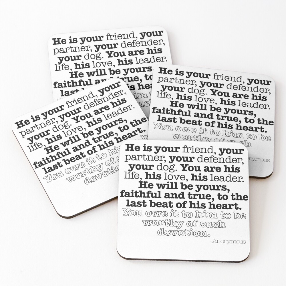 Item preview, Coasters (Set of 4) designed and sold by MissNovaDog.