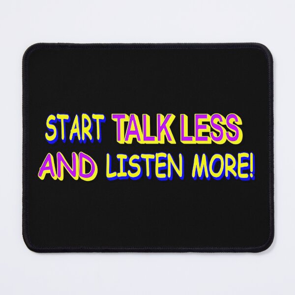 Item preview, Cute Expression Design "Talk Less". Buy Now designed and sold by Health And Fitness Posts e-Store.