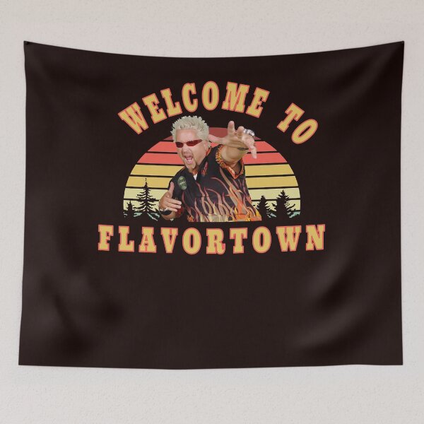 Item preview, New Guy Fieri Fans Flavortown  Classic T-Shirt designed and sold by Gregoryoe.