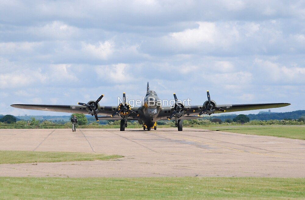 "Boeing B-17 Flying Fortress (Sally B)" By Nigel Bangert | Redbubble