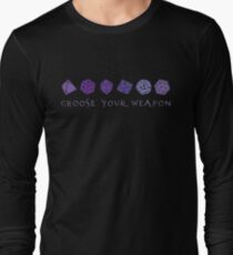 Choose Your Weapon | RPG Long Sleeve T-Shirt