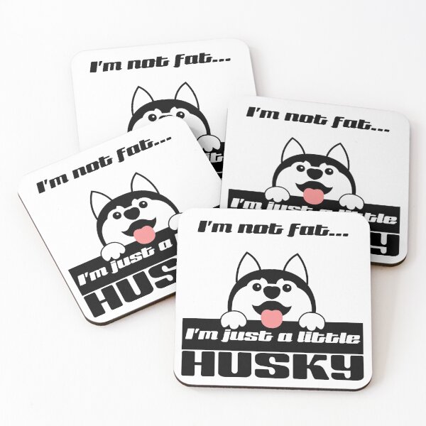 Item preview, I'm just a little husky designed and sold by damoesdesign.