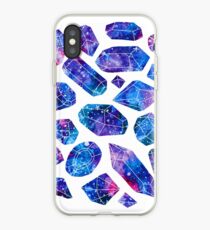 Galaxy crystals iPhone Case