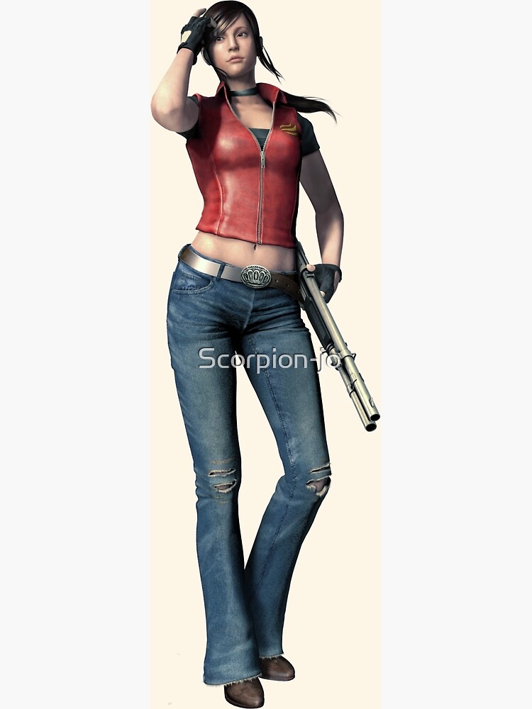 Resident Evil Claire Redfield Poster By Scorpion Jo Redbubble 2558