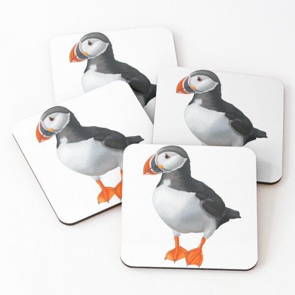 Item preview, Atlantic Puffin Bird Art designed and sold by smcewencote.